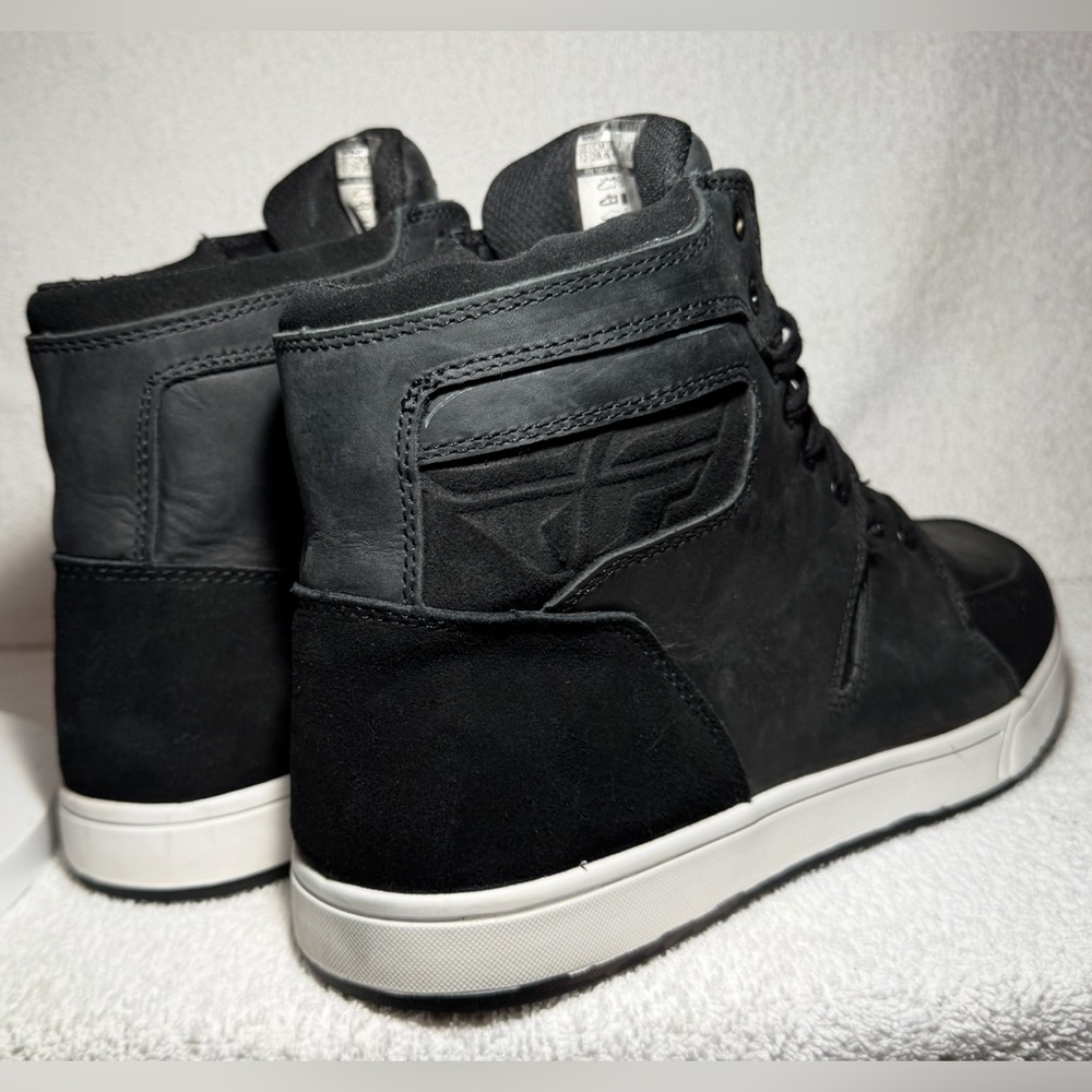 Fly Racing Street M16 Leather Riding Shoes (12) - Picture 3 of 5